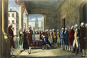 30 באפריל: ג'ורג' וושינגטון מושבע כנשיאה הראשון של ארצות הברית