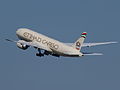 Thumbnail for File:A6-DDC Etihad Airways Boeing 777-FFX - cn 39691 take-off 21july2013 pic-004.JPG