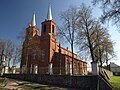 Adutiškis Katholische Kirche der Jungfrau Maria Skapulier, erbaut von 1904 bis 1913