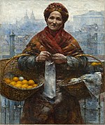 Aleksander Gierymski - Jewish woman selling oranges - Google Art Project.jpg
