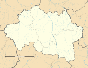 圣法若勒在阿列省的位置