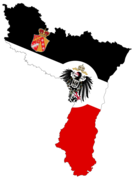 Alsace Lorraine flag map ( Elsaß-Lothringen).png