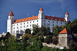 ハンガリー王の居城であり、ハプスブルク家が住むことが義務付けされたブラチスラヴァ城