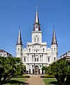 อาสนวิหารเซ็นต์หลุยส์ (St. Louis Cathedral) นิวออร์ลินส์ (New Orleans) รัฐลุยเซียนา สหรัฐอเมริกา