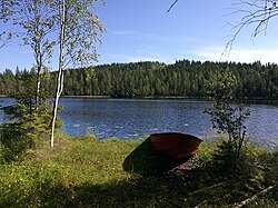 Hanhijärven läntinen ranta