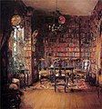 Harriet Backer Thorvald Boecks bibliotek (Biblioteca de Thorvald Boecks) (1902)