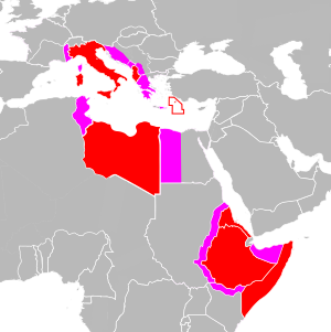 Itala Kolonia Imperio en 1941