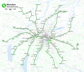 S-Bahn-Streckennetz aktuell