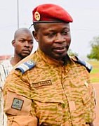Paul-Henri Sandaogo Damiba Burkina Fasos statsoverhode (2022)