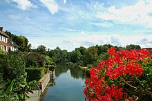 La Somme à Long, entre Amiens et Abbeville.