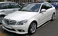 C-Klasse Limousine Avantgarde mit optionalem AMG-Sportpaket (2007–2008)