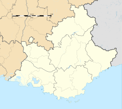 Marsella ubicada en Provenza-Alpes-Costa Azul