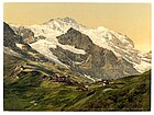 Jungfrau dan Kleine Scheidegg sekitar tahun 1900