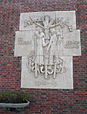 Gedenktafel am Oranjehotel, enthüllt 1950