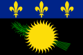 Nieamptelike Vlag van Guadeloupe (Frankryk)