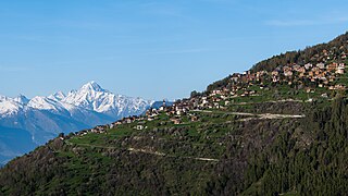 Veysonnaz from the west.