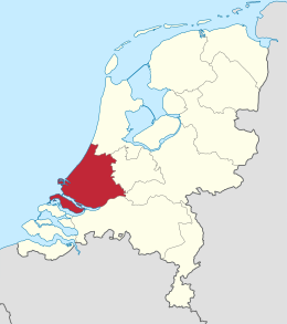 Olanda Meridionale – Localizzazione