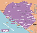 La Bosnie sous Tvrtko I Kotromanić en 1390
