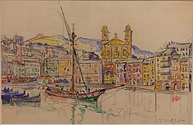 Brayer museum Signac09 Bastia 1935.jpg
