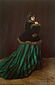 Nő zöld ruhában (Camille Doncieux), 1866, Kunsthalle Bremen, Bremen