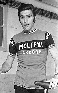 Eddy Merckx vuonna 1973