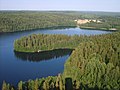 English: Lake Aulangonjärvi Suomi: Aulangonjärvi