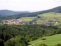 Skyline of Hausen am Tann