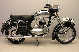 Jawa 250 typ 353 Kývačka de 1958