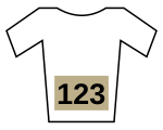 Description de l'image Jersey beige number.svg.