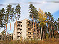 Building, Roninmäentie street, Jyväskylä, Finland, Oct 2014