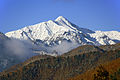 Vue du mont Kasa depuis le sud