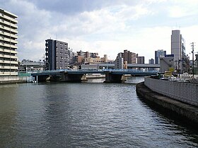 木津川橋（昭和橋上から撮影）