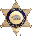 תג ששימש את השריף של לוס אנג'לס בשנת 1850.