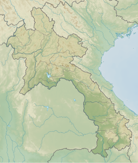 Cordillera Annamita ubicada en Laos