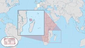 Localisation de Mayotte