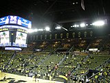 Championship banners.