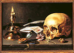 Pieter Claeszoon, Vanitas, stileben