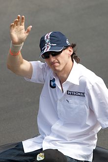 Photo de Robert Kubica en 2008