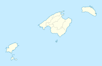 Lagekarte der Balearischen Inseln