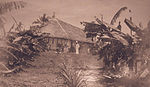 St John's Church, bostad för en frigiven slav i Mbweni på Zanzibar.