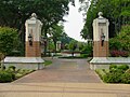 Walkway, facing toward Wesleyan Hall