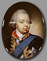 Willem V van Oranje-Nassau door Leonardus Temminck (1753-1813)