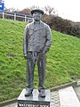 Statue: farmer in traditional garment