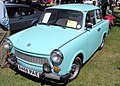 A blue Trabant