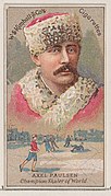 Axel Paulsen, Champion Skater of the World, from the Champions of Games and Sports series (N184, Type 1) issued by W.S. Kimball & Co. MET DPB878920.jpg