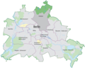 Lage des Bezirks Pankow in Berlin