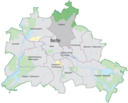 Lokasi Pankow di Berlin