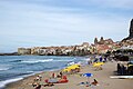 Playa en Cefalú