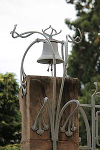 Bell on the front gate