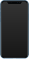 iPhone XR i blått